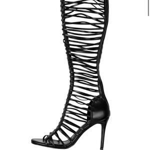 NIIHAI lock up cage heel